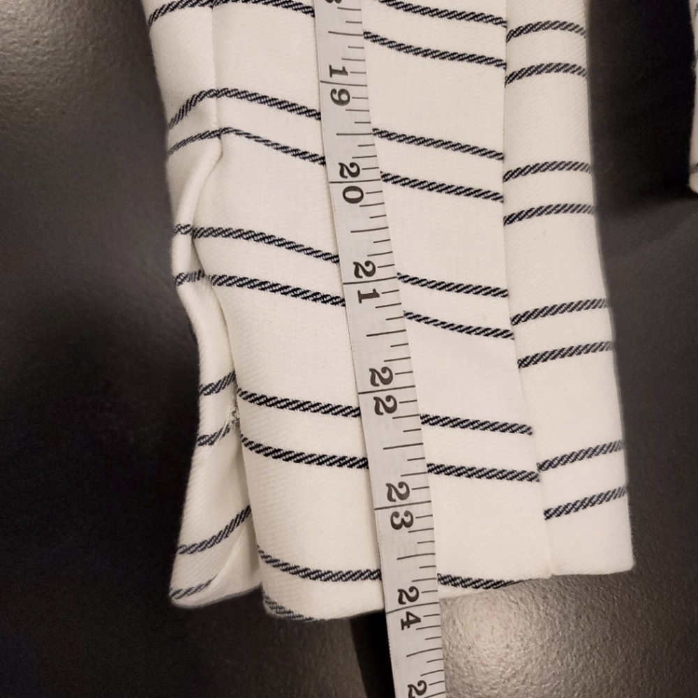 Zara Basic Striped Jacket Blazer, Nautical Theme,… - image 6